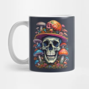 shroomy skull III Mug